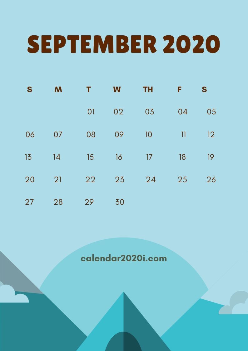 September 2020 Calendar Wallpapers   Top Free September 2020