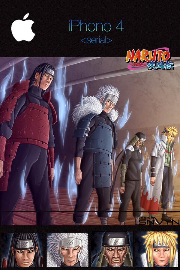 Niveen On Hokage iPhone Ipod Touch Wallpaper Dm