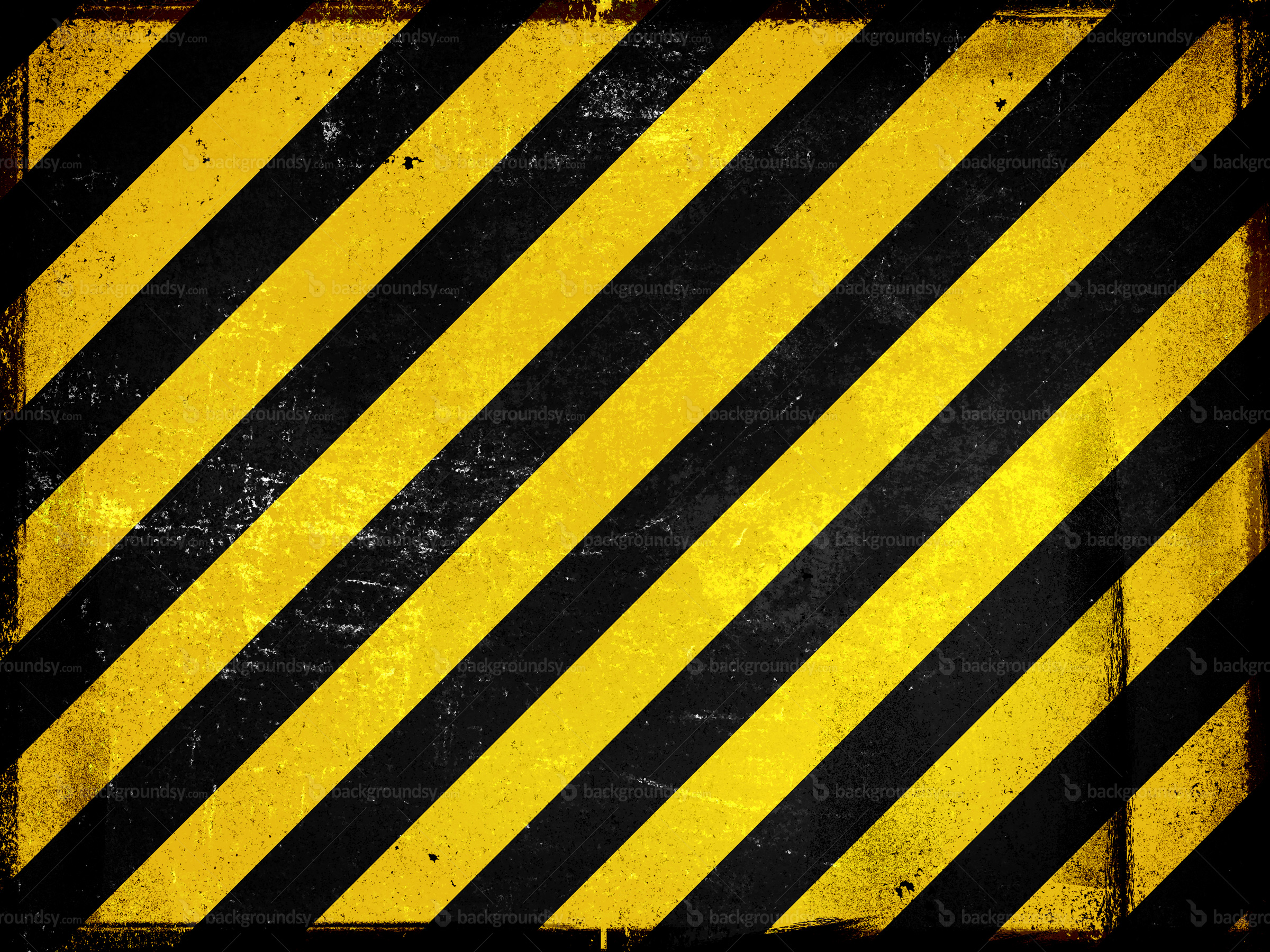 Hazard Stripes Backgroundy