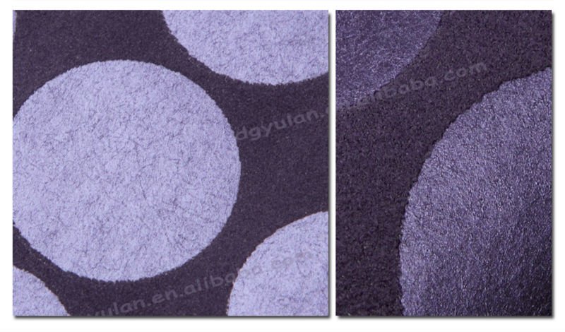 Flocked Wallpaper Buy Purple Modern