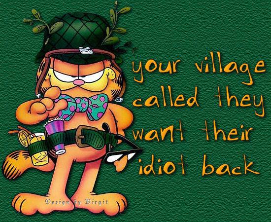 Funny Garfield Quotes Jokes