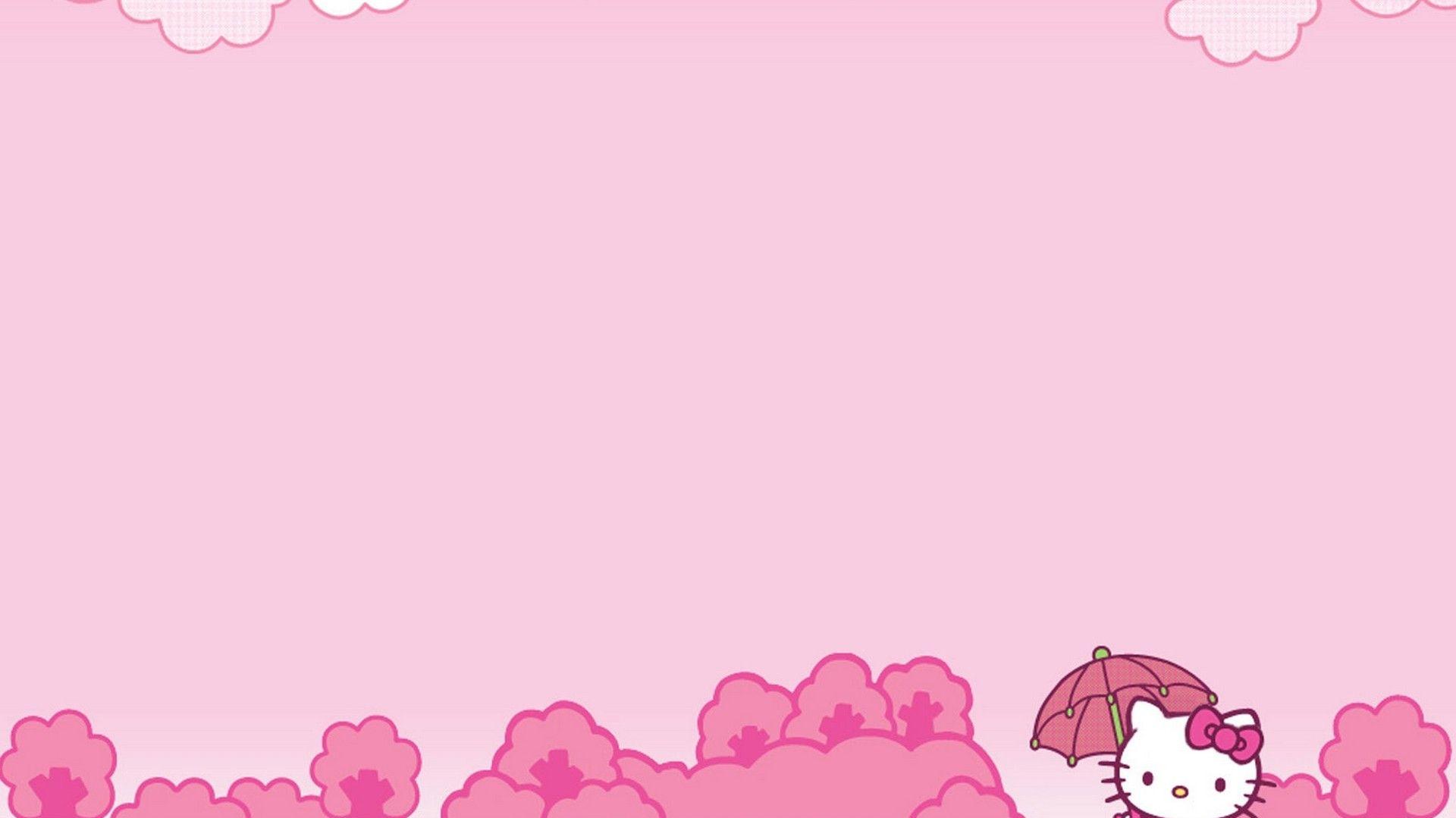 Free download 75] Hello Kitty Wallpaper Pink [1366x768] for your ...