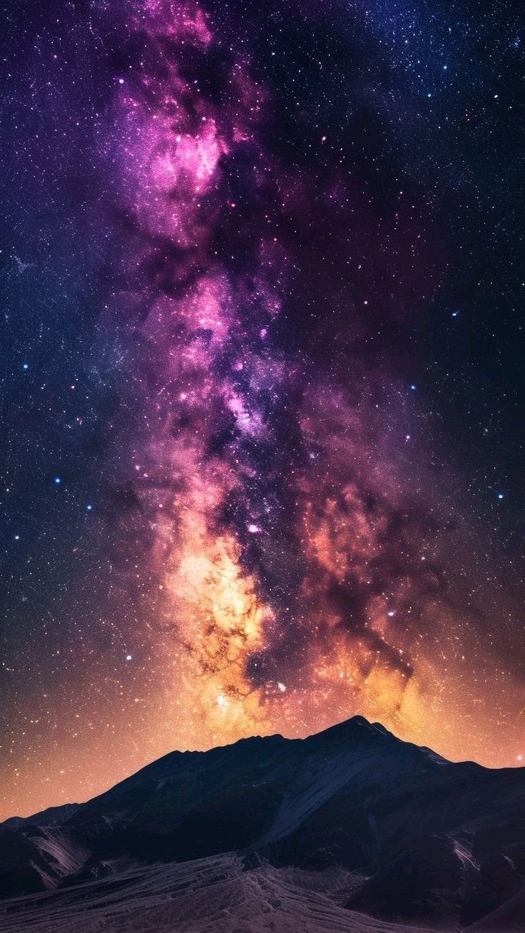 Starry Night Sky Wallpaper