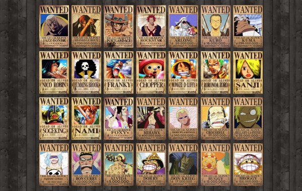 One Piece Wanted Poster Wallpaper 4k Ultra Hd