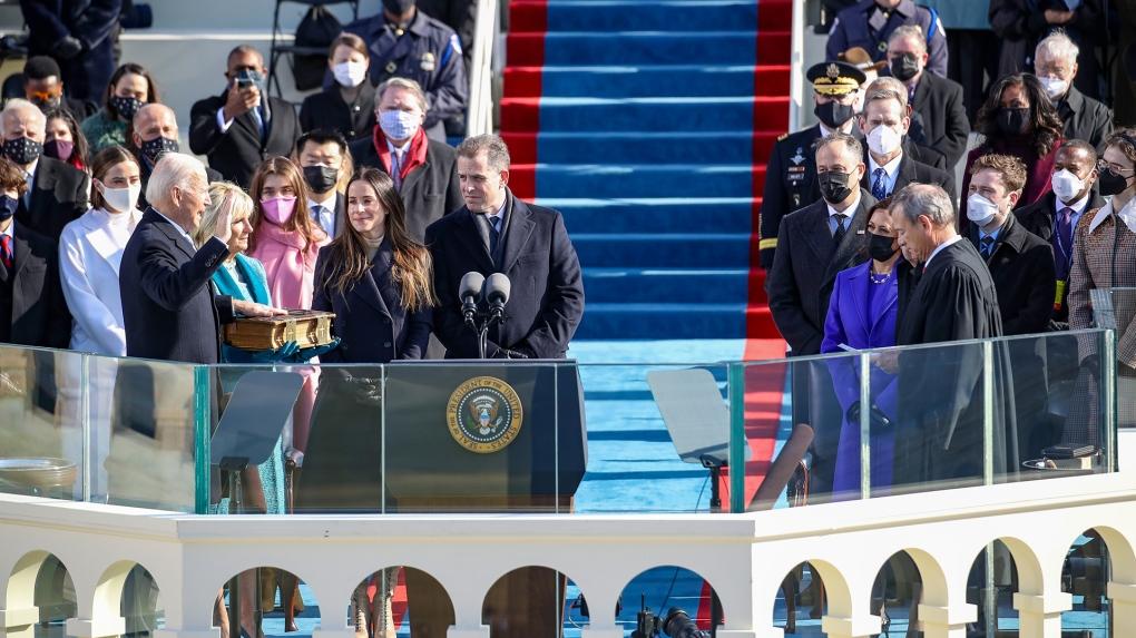 In Pictures U S President Joe Biden Is Sworn Into Office Ctv News