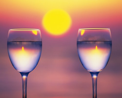 wine glass sunset wallpapers enjoy two wine glass sunset wallpapers 500x400