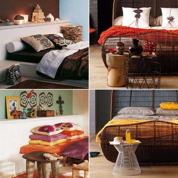 Decorating Ideas With Exotic African Flavor Modern Bedroom Decor