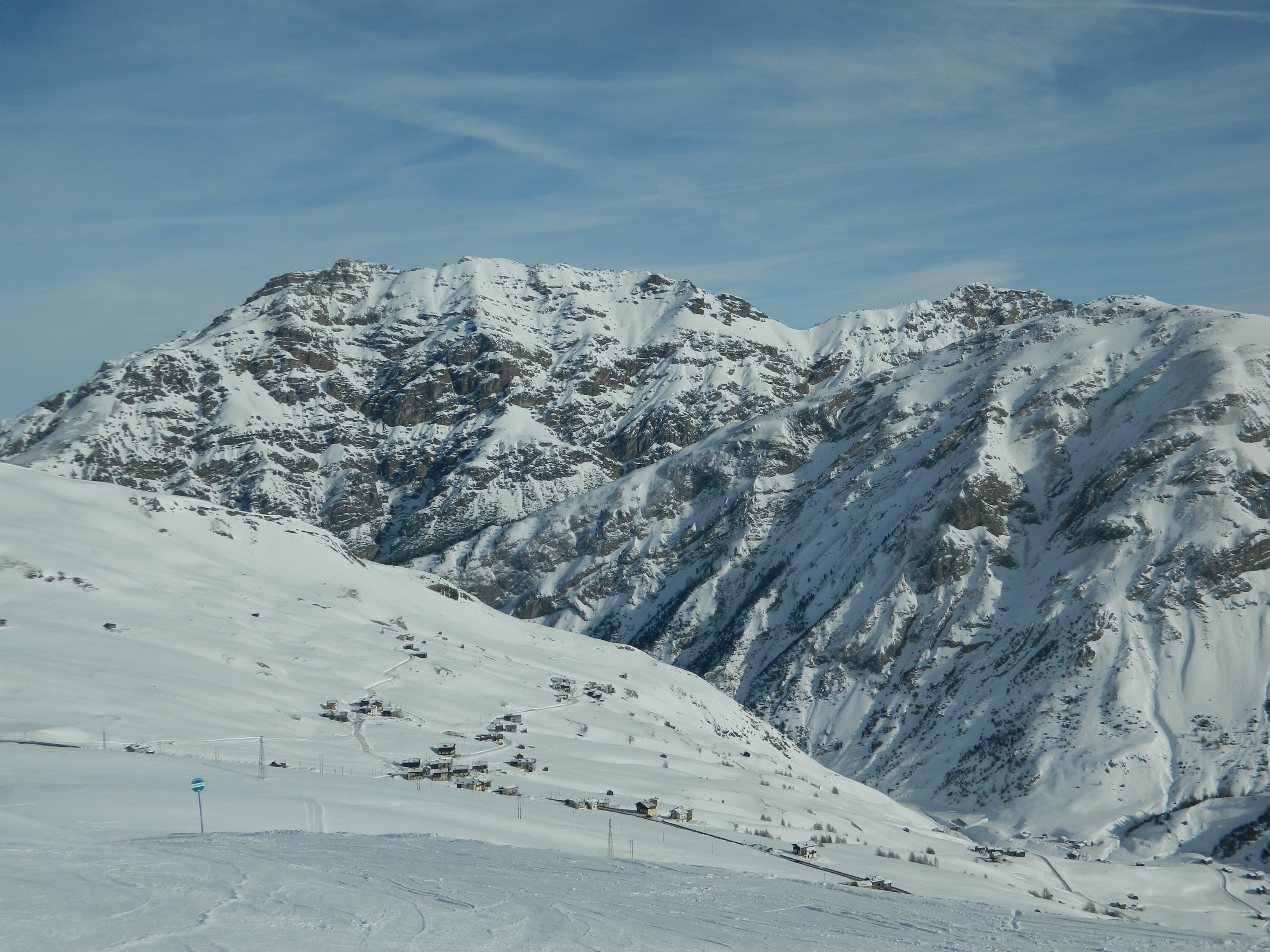 Wallpaper Snow Winter Mountains Alps Italian
