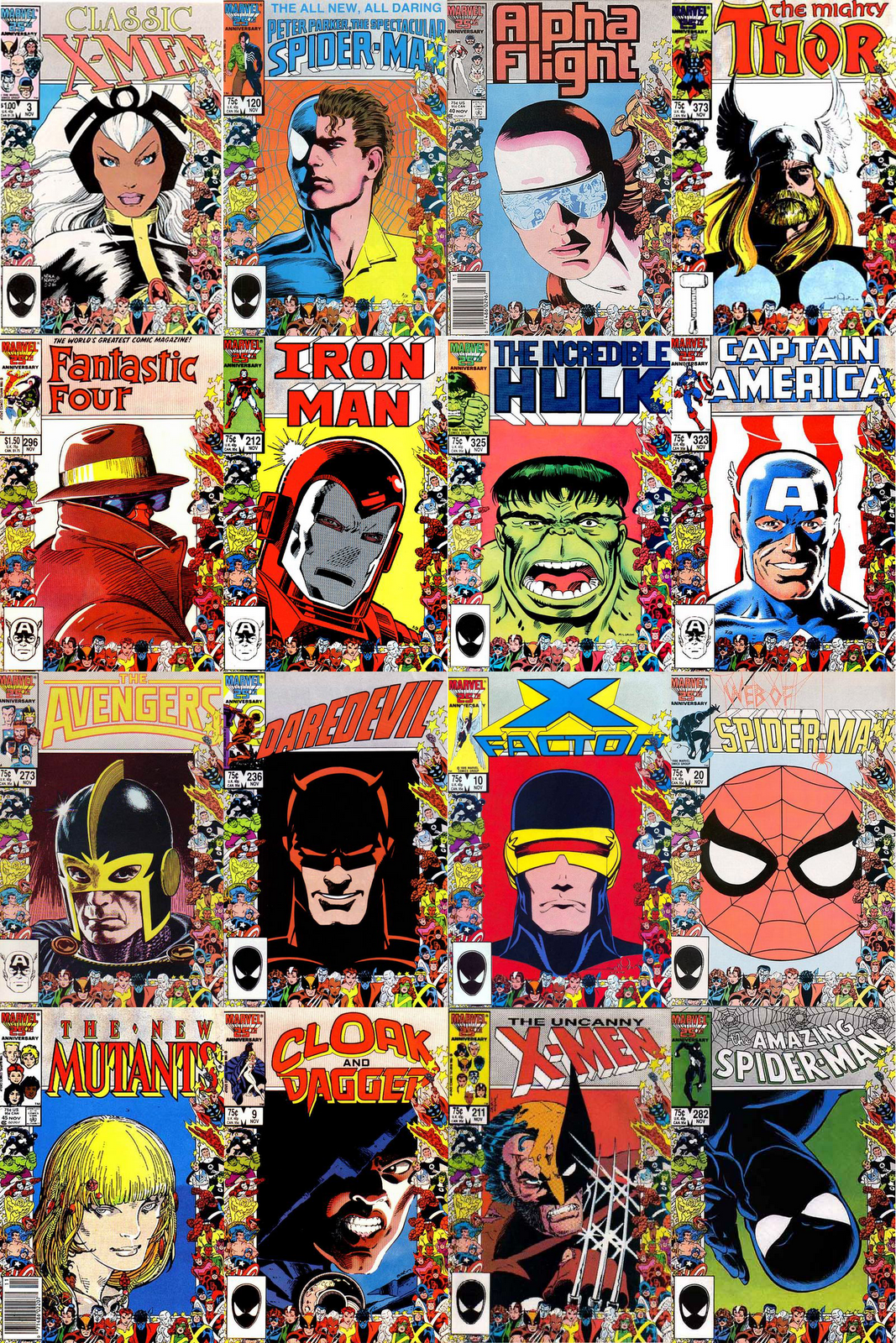 Marvel Ic Strip Wallpaper S Yearbook Covers From