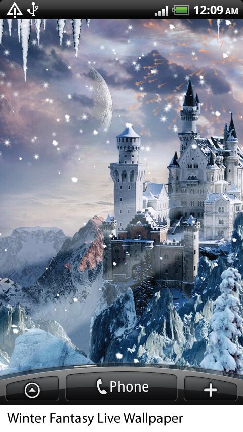 Winter Fantasy Live Wallpaper Android Apps On Google Play