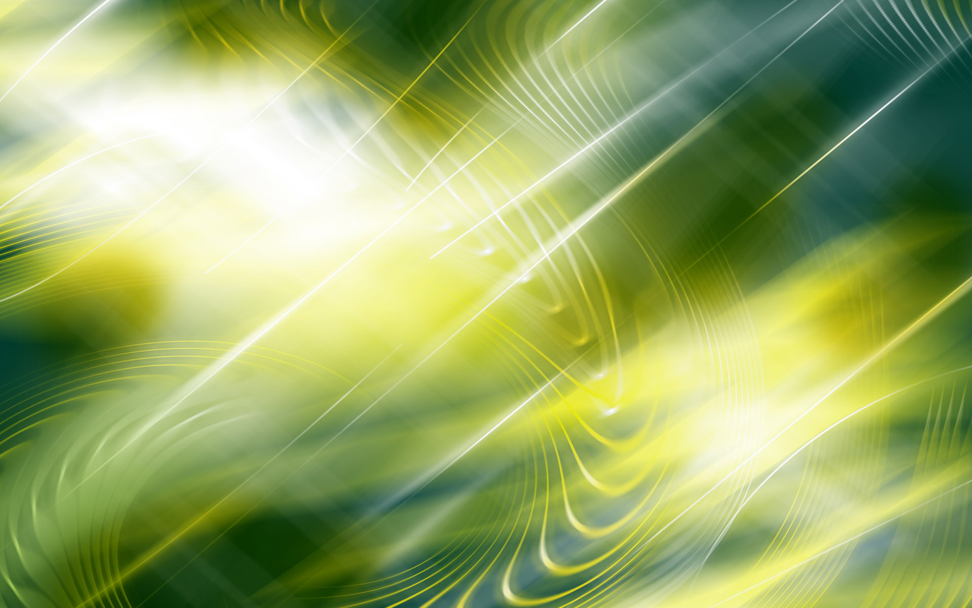 Screen Savers Abstract Green Flash Yellow Wallpaper HD