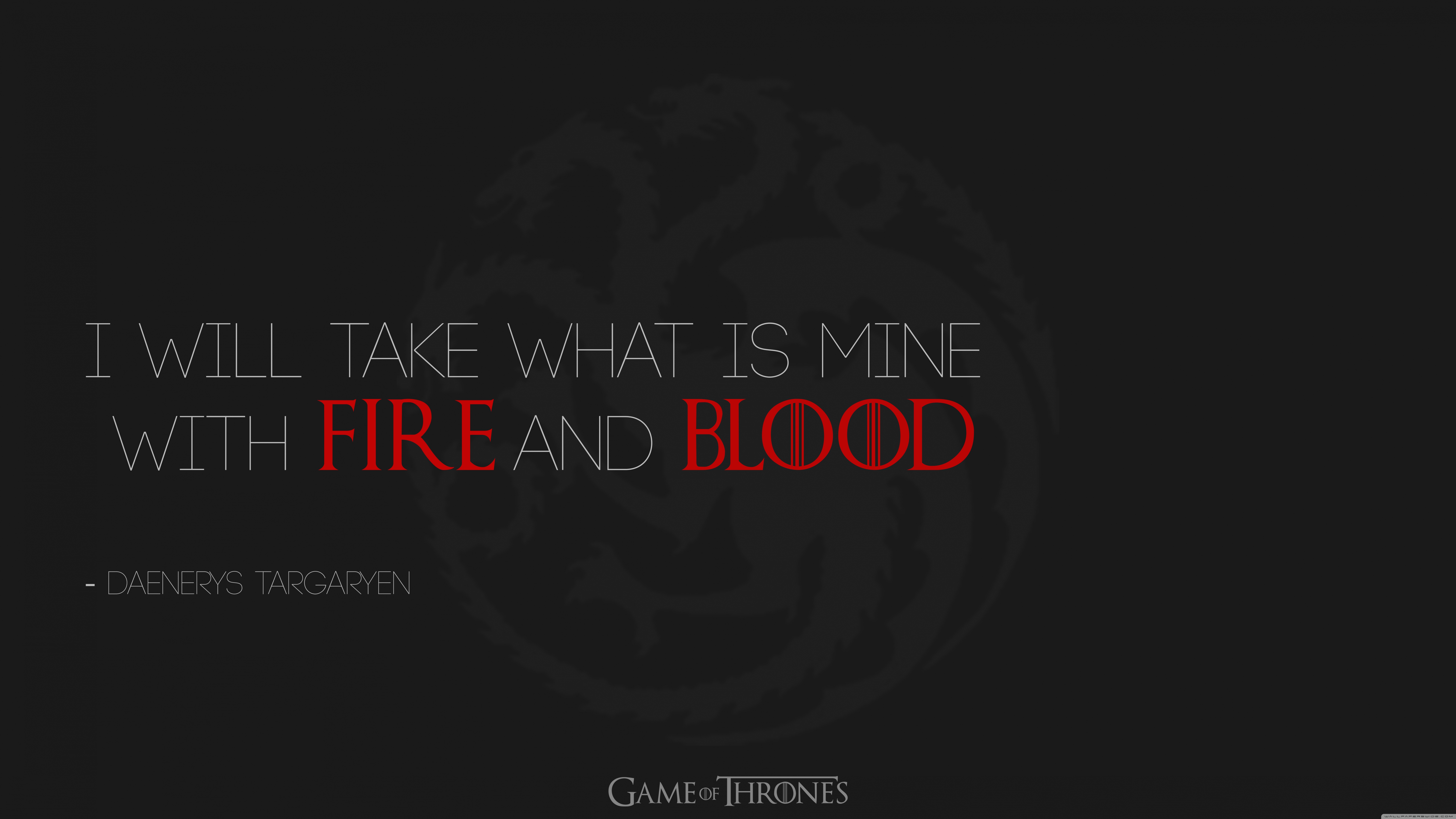 A Game Of Thrones Wallpaper 5k