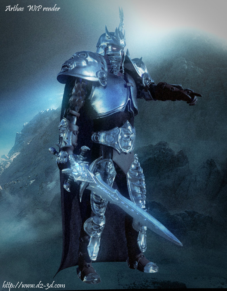 Frostmourne Wallpaper Arthas And By