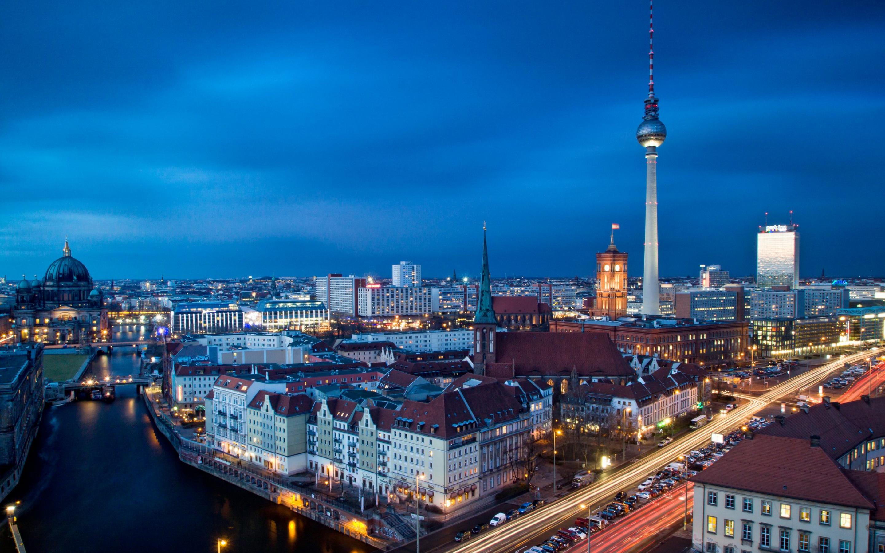 Travel Destinations Berlin Fernsehturm Wallpaper