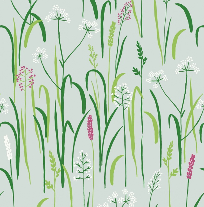 Scandinavian Design Hein Green Foliage Grasses