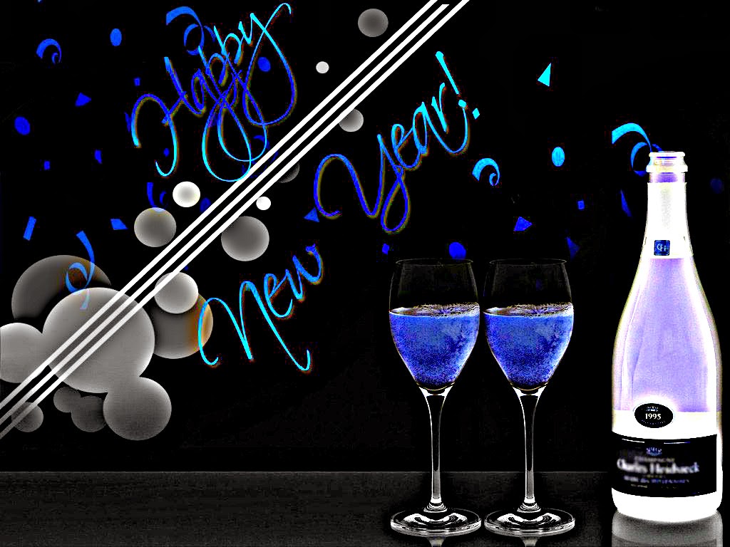 Happy New Year Desktop Background Wallpaper Loobobilly