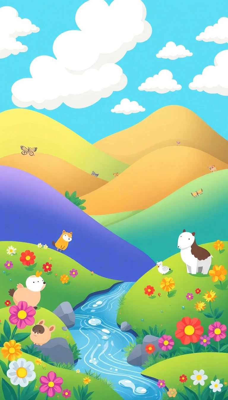 Cute Cartoon Background