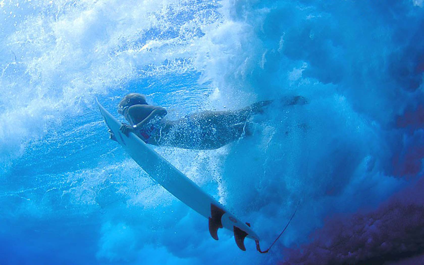 Pin Surf Girl Underwater HD Wallpaper