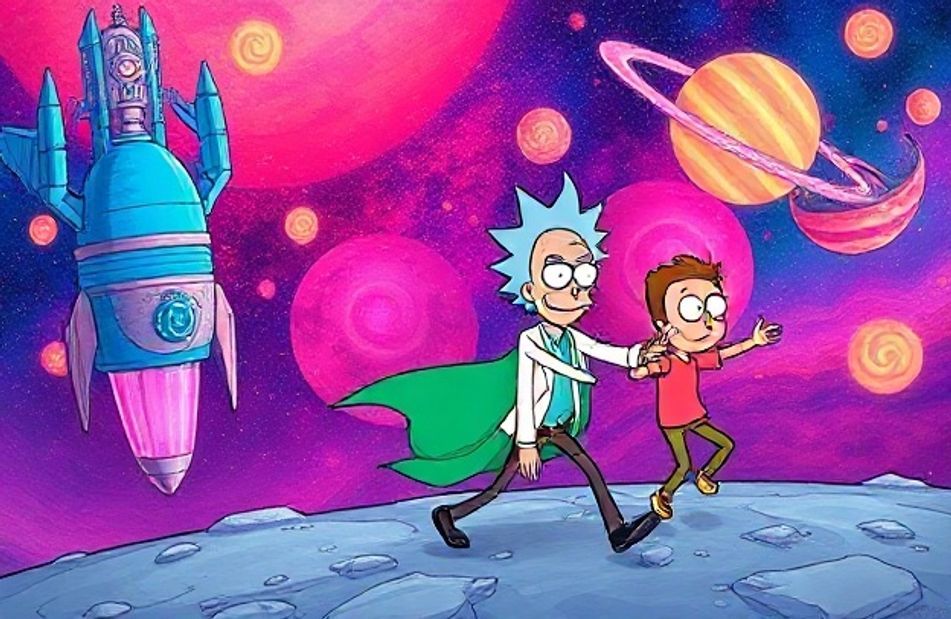 Supreme Rick And Morty Wallpaper