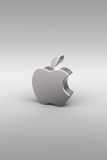 Apple 3d iPhone HD Wallpaper