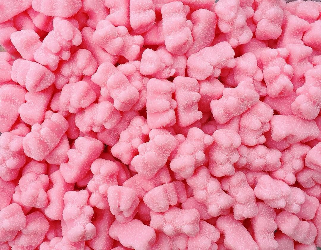 Pink Gummy Bears Aesthetic