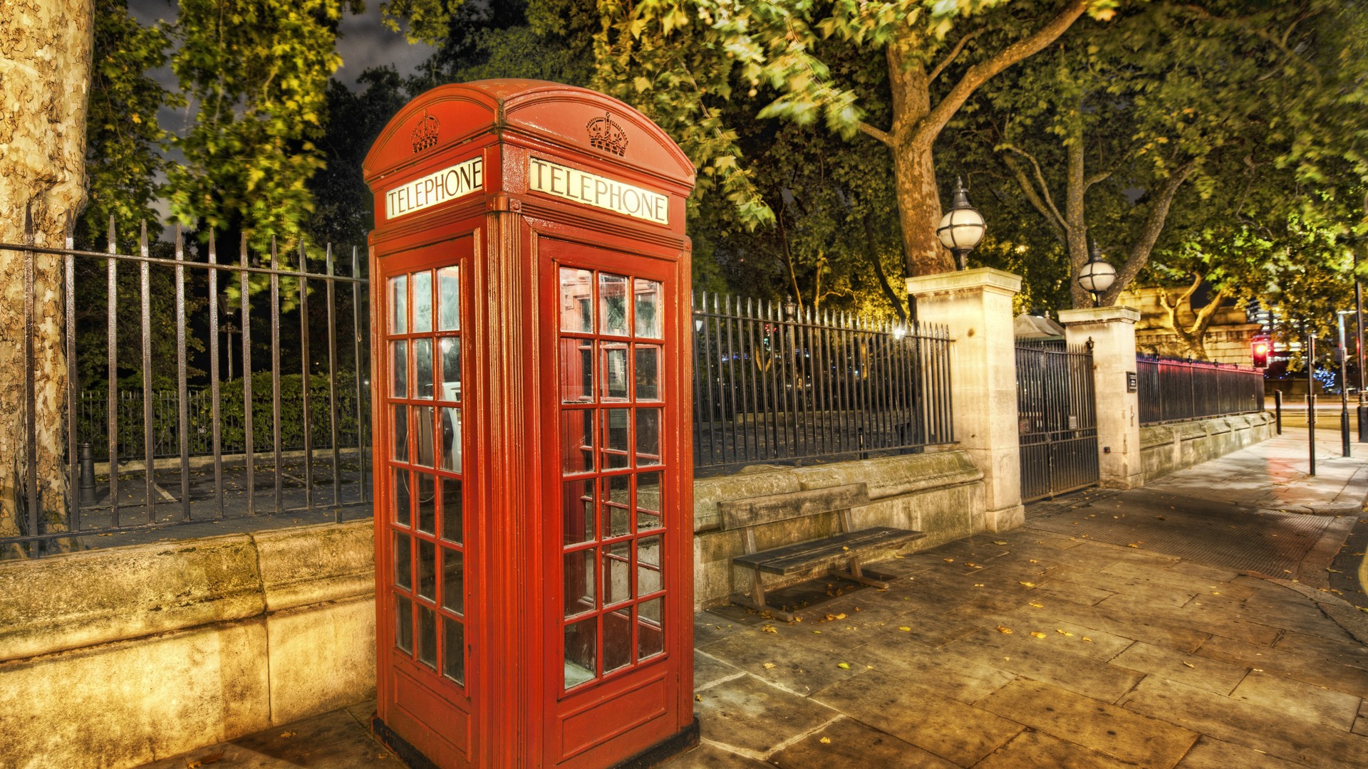 Streets British Wallpaper Telephone