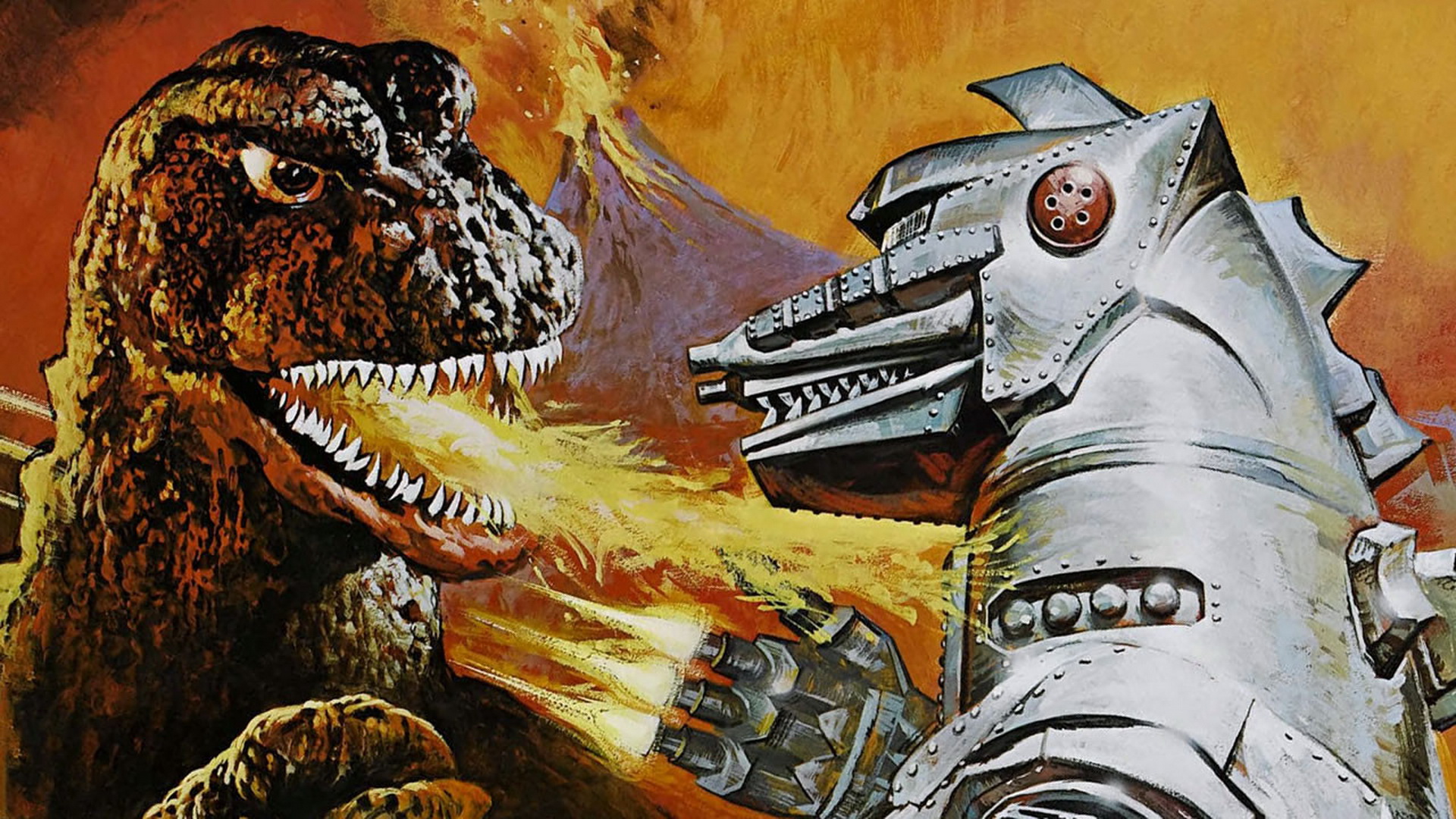 Godzilla Vs Mechagodzilla HD Wallpaper Background Image