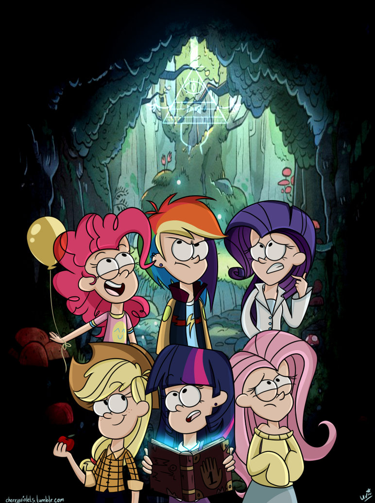 Welcome to Gravity Falls by CherryVioletS on