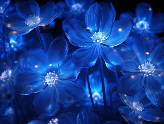 3d Rendering Flowers Wallpaper