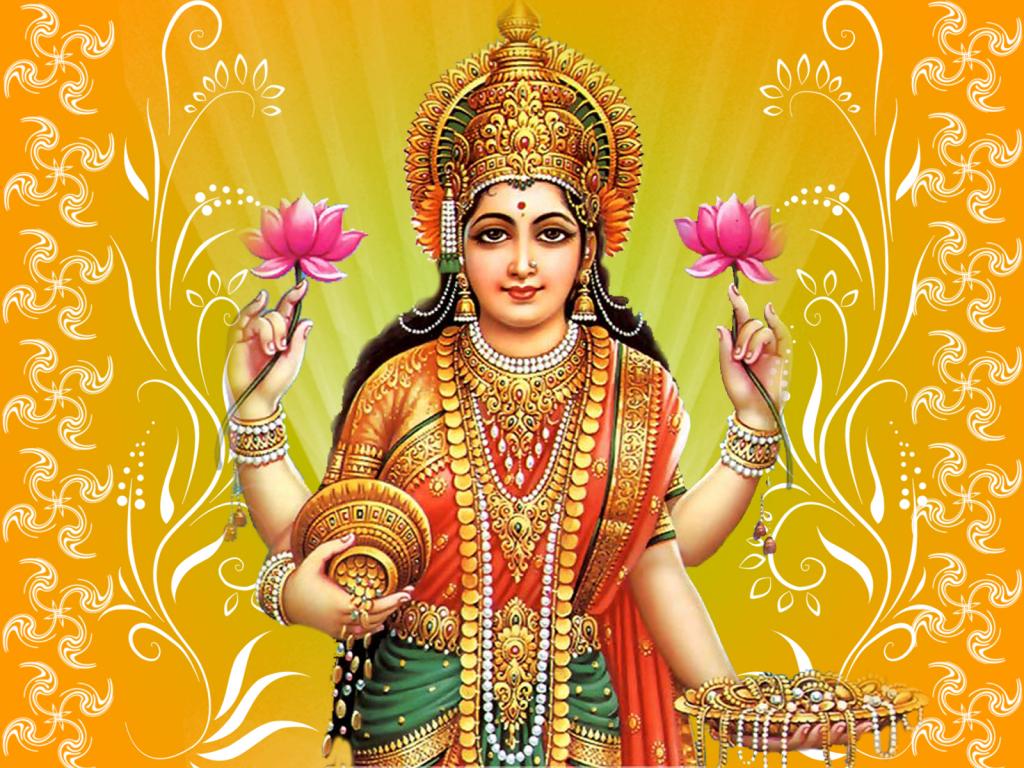 Lakshmi Wallpaper Maa Background Indian Goddess
