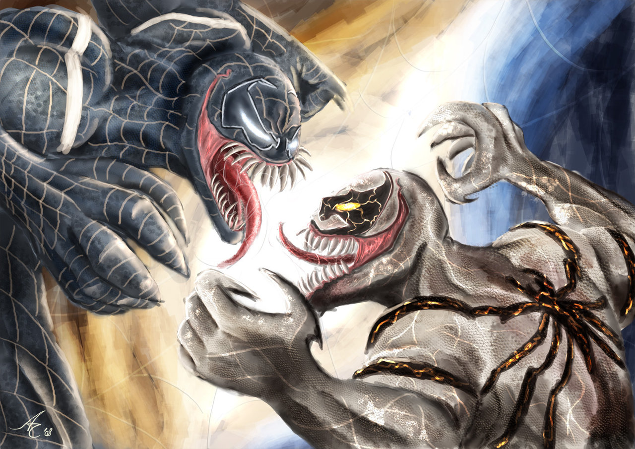 Venom vs Anti Venom by alecyl 1280x905