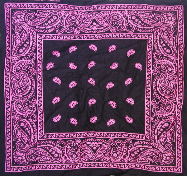 Purple Bandana Wallpaper Black N Pink By