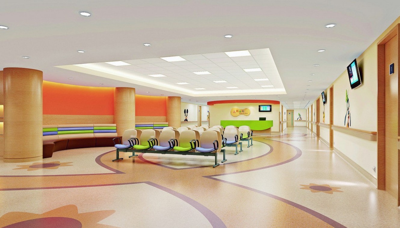 Children S Hospital Lobby Interior Stairs Corridors