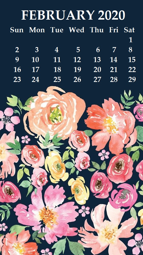 iPhone 2020 Calendar Wallpaper Calendar 2020 564x1002