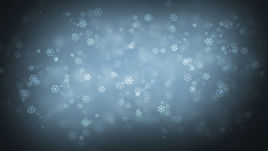 Winter Snowflakes HD Wallpaper For iPhone