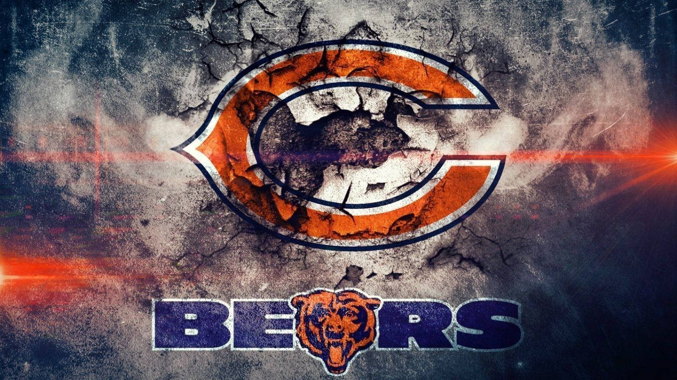 The Iconic Chicago Bears In Sky Wallpaper
