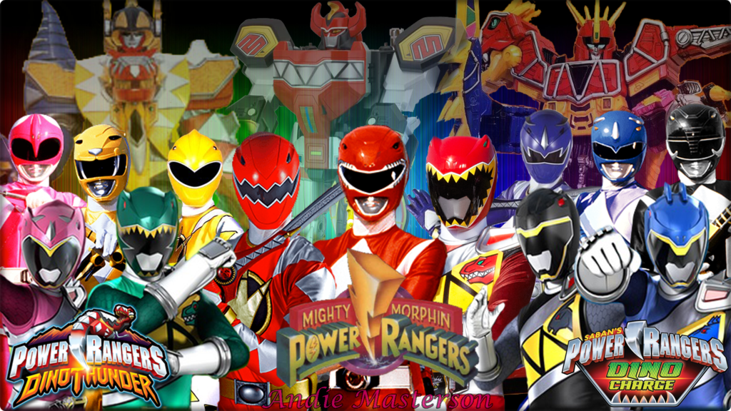 1024x576px Power Rangers Dino Charge Wallpaper ...
