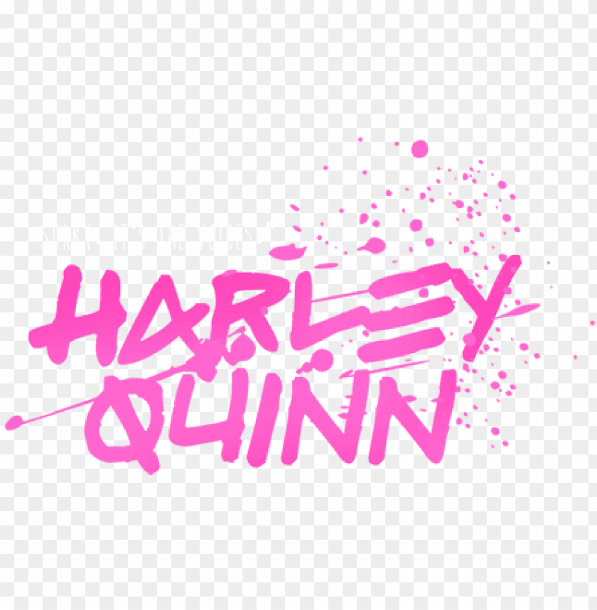 Harley Quinn Logo Transparent Image Png