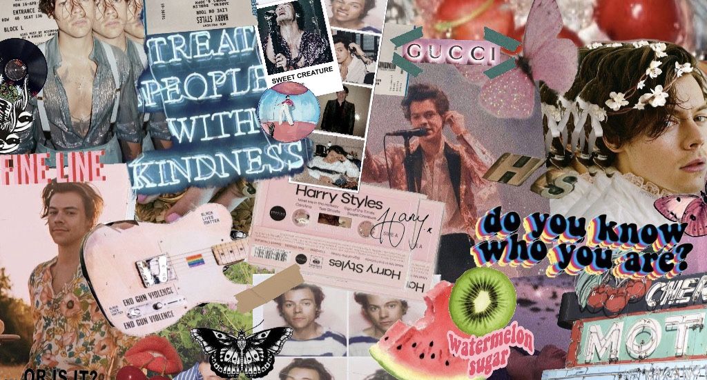 harry styles mac wallpaper background collage Harry styles