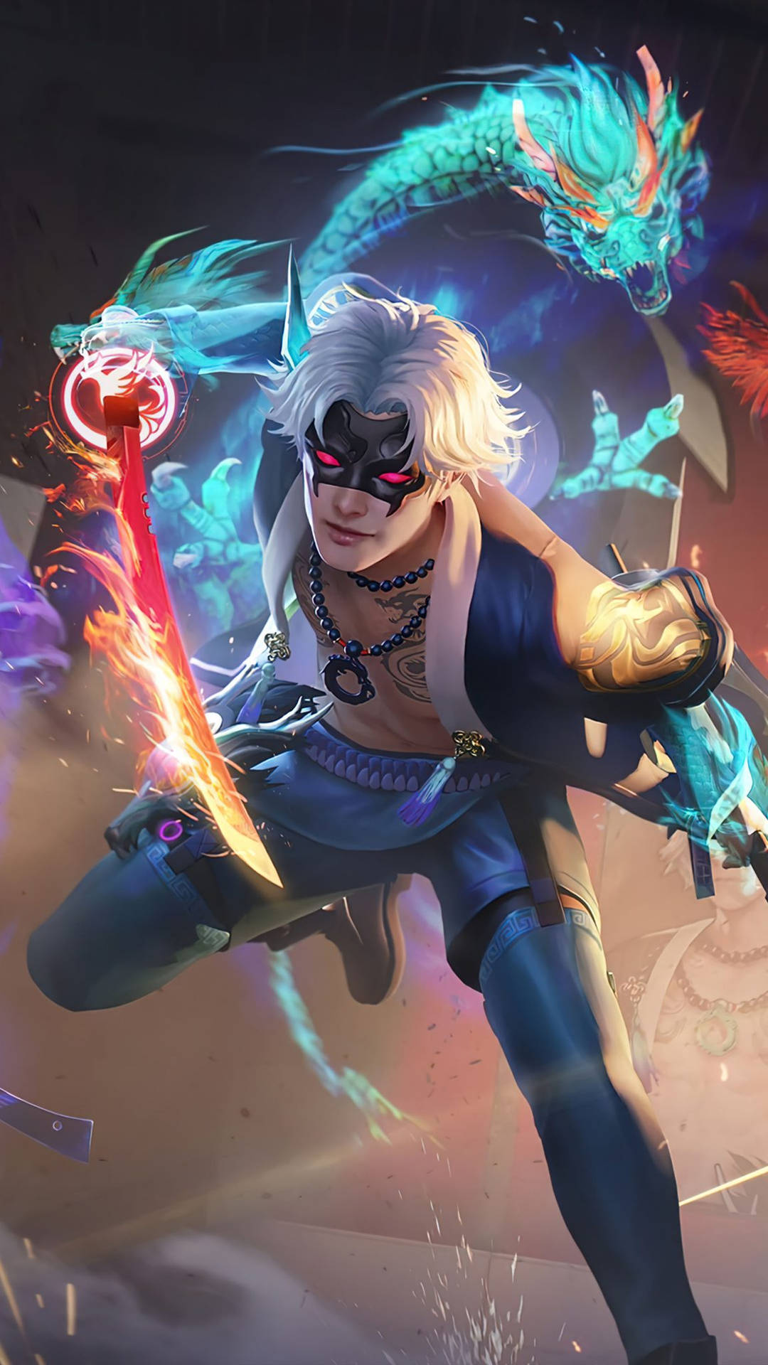Fire Character Picture Wallpaper