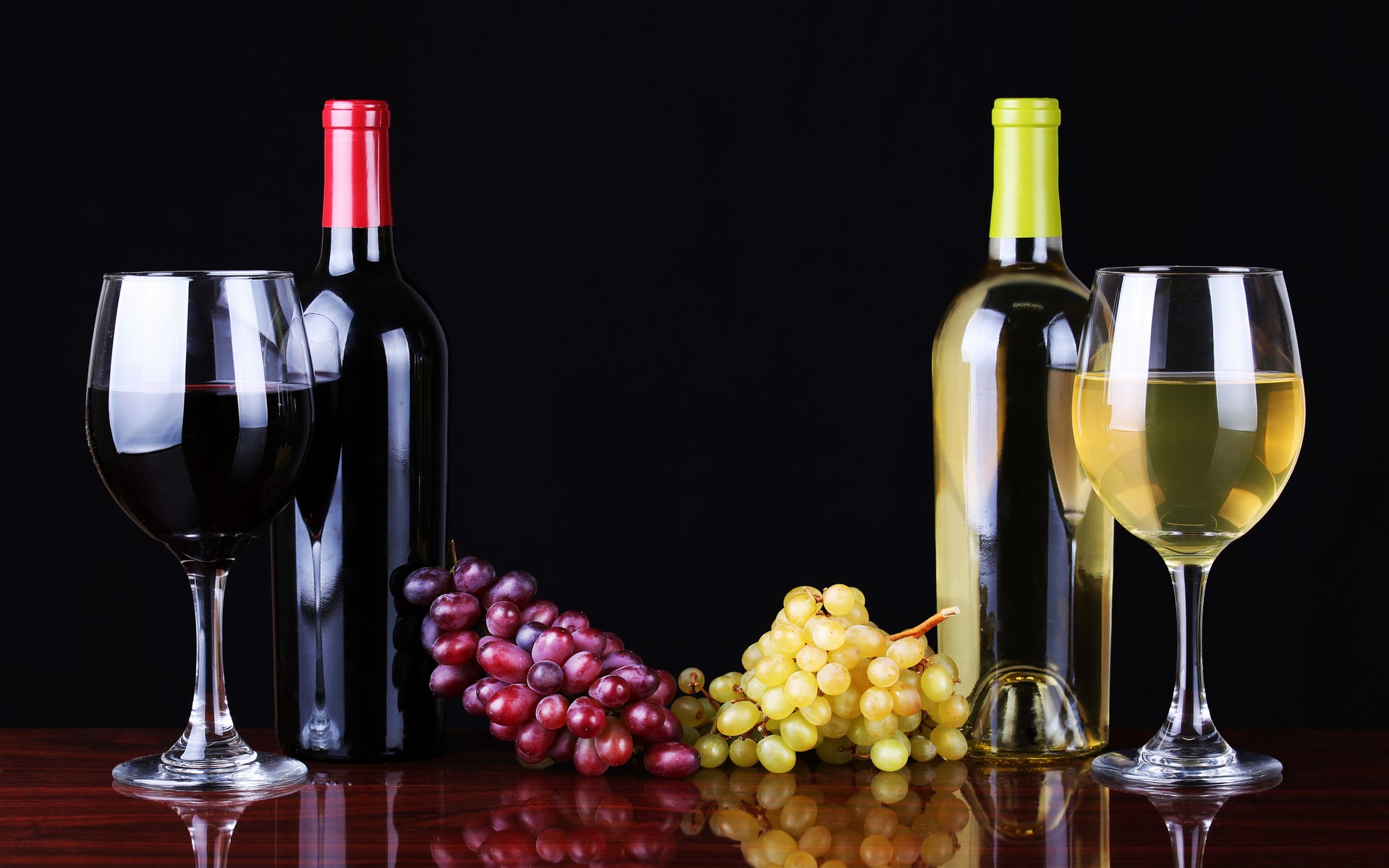 Red And White Wine Wallpaper
