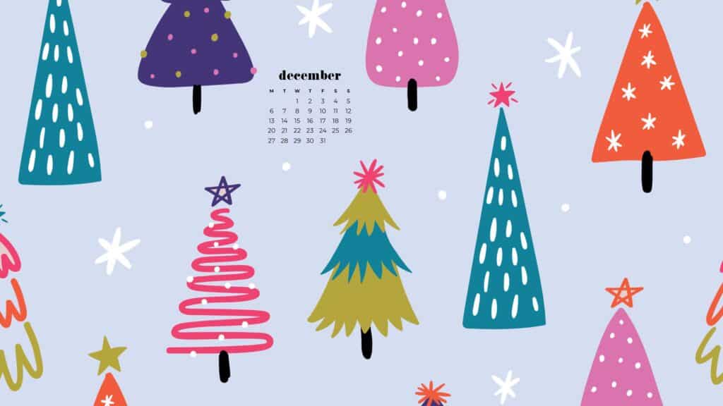 December Wallpaper Calendars For Desktop And Phones