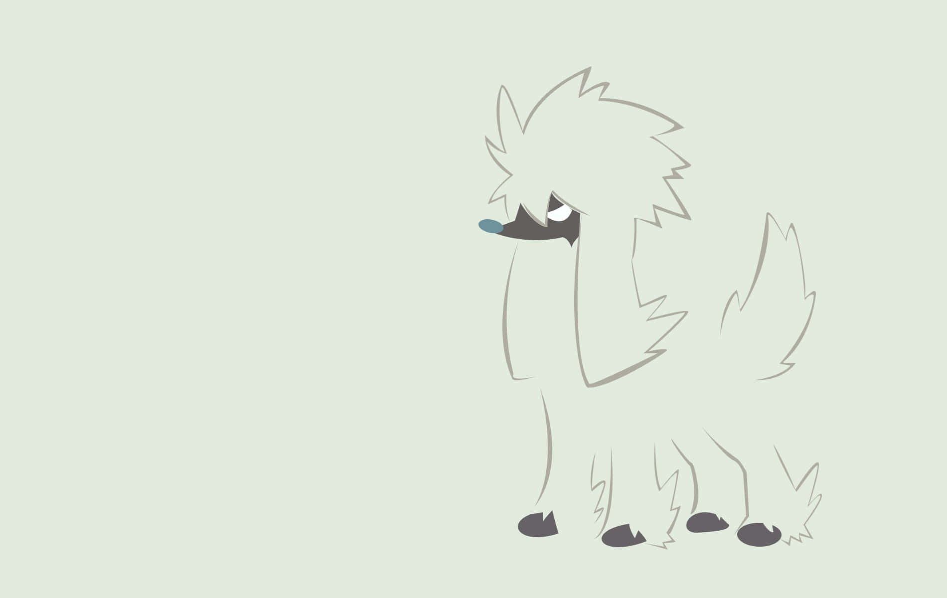 Furfrou Pokemon Illustration 9lmeurfrfw2d2y0e Wallpaper