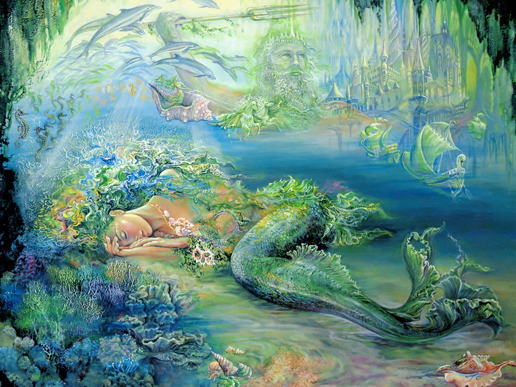 Mystical Fantasy Paintings Of Josephine Wall No Wallpaper