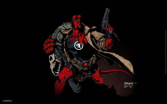 Wallpaper Hellboy