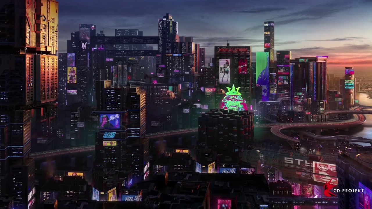Cyberpunk Night City Live Wallpaper 1080p