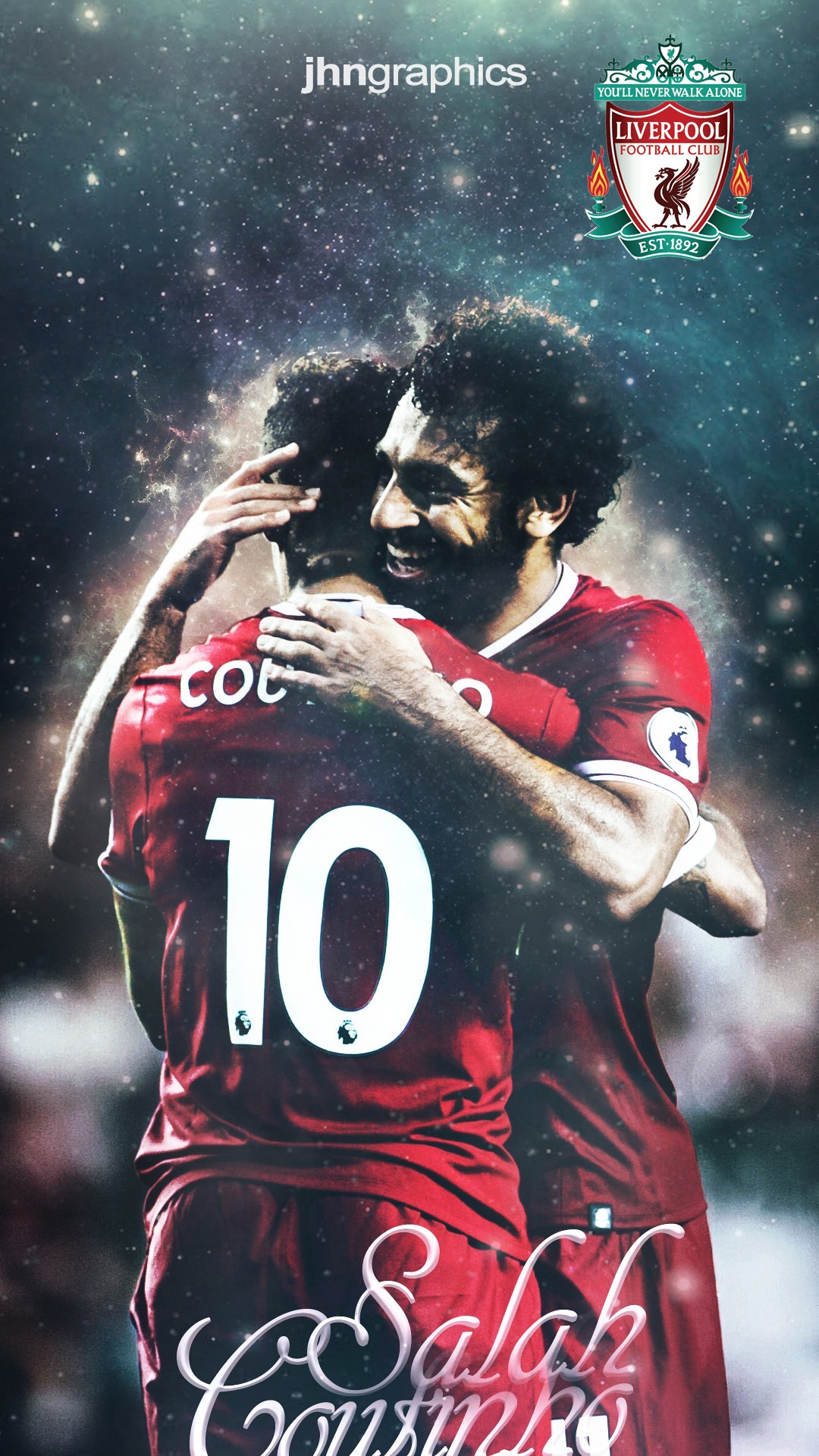 iPhone Wallpaper Liverpool Mohamed Salah 3d