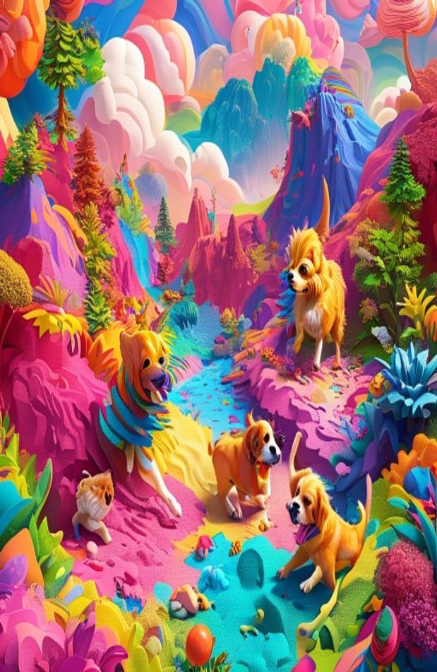 Cool 3d Wallpaper HD Dogs