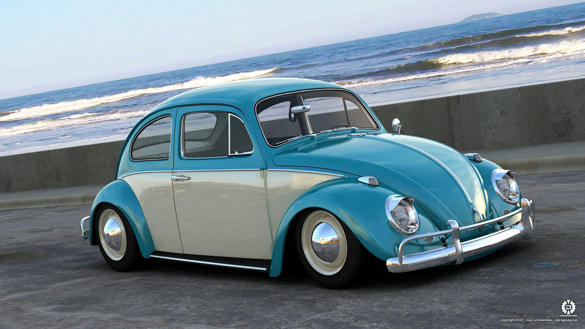 1966 VW Beetle by dangeruss on