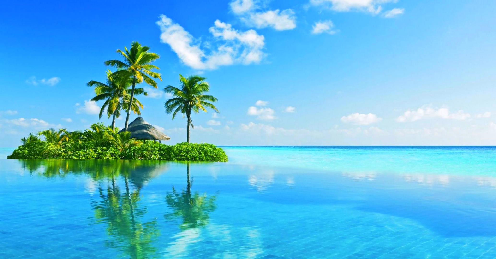 lovely beautiful travel summer blue sea island paradise